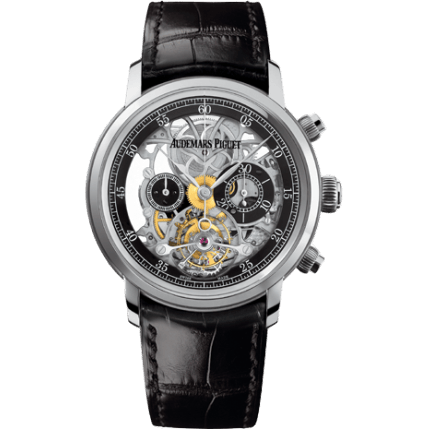 Jules Audemars 26346 Tourbillon Chronograph Openworked White Gold Boutique