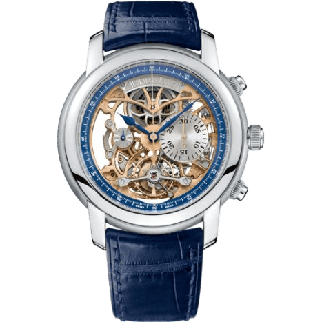 Jules Audemars 26353 Tourbillon Chronograph Platinum / Openworked