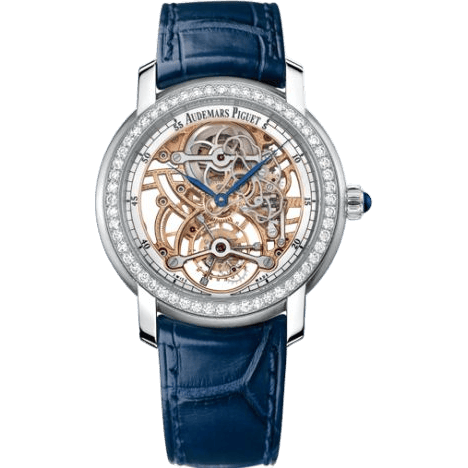 Jules Audemars Tourbillon Platinum / Diamond / Openworked