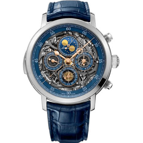 Jules Audemars Grande Complication Openworked Platinum / Blue