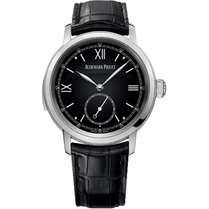 Jules Audemars Minute Repeater Platinum / Black Enamel