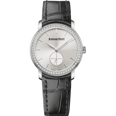 Jules Audemars Small Seconds White Gold / Diamond / Silver