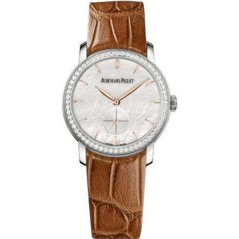 Jules Audemars Small Seconds White Gold / Diamond / MOP
