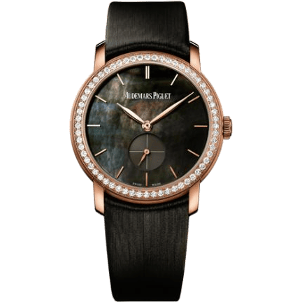 Jules Audemars Small Seconds Pink Gold / Diamond / Black MOP