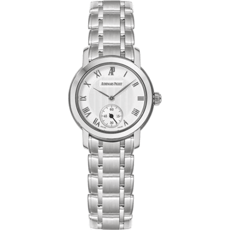 Jules Audemars Small Seconds White Gold / Silver / Bracelet