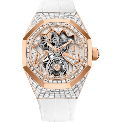 Audemars Piguet Royal Oak Concept Flying Tourbillon Pink Gold / Baguette Diamond