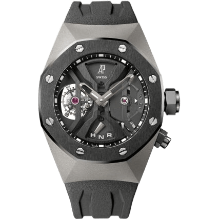 Royal Oak Concept 26560 GMT Tourbillon Titanium / Black Ceramic