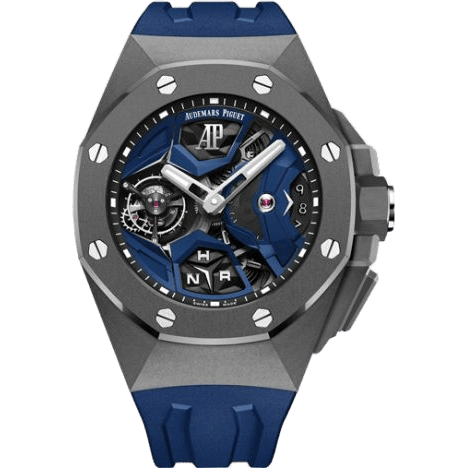 Royal Oak Concept GMT Tourbillon Titanium / Blue