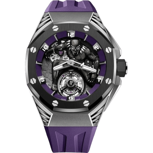 Royal Oak Concept Black Panther Flying Tourbillon