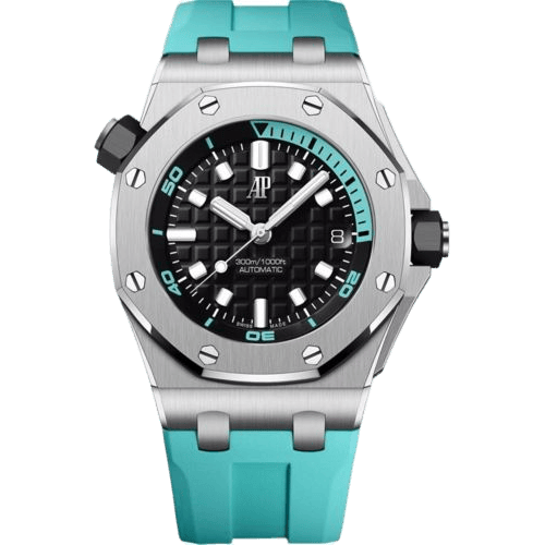 Royal Oak Offshore Diver Stainless Steel / Black - Turquoise