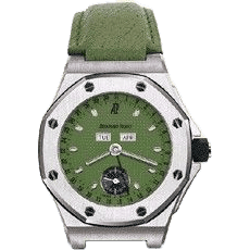 Royal Oak OffShore 25808 Full Calendar Green