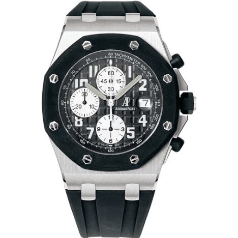 Royal Oak Offshore 25940 Chronograph Rubberclad Stainless Steel / Black