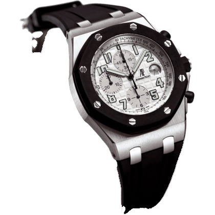 Royal Oak OffShore 25940 Chronograph Rubberclad Stainless Steel / Silver