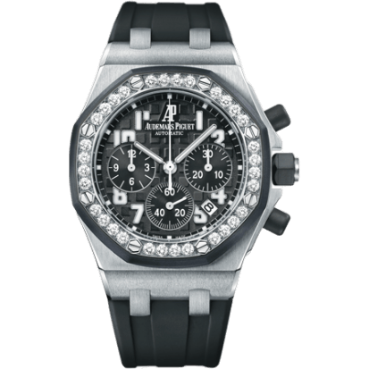 Royal Oak OffShore 26048 Lady Chronograph Stainless Steel / Black