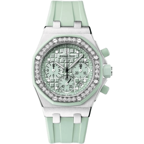 Royal Oak OffShore 26048 Lady Chronograph Stainless Steel / Green