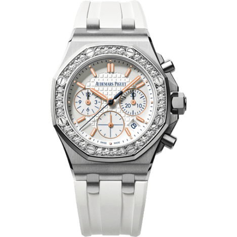 Royal Oak OffShore 26144 Lady Chronograph Stainless Steel / Silver / Diamond / Summer Edition 2017