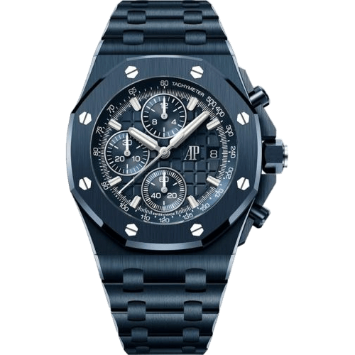 Royal Oak Offshore Blue Nuit, Nuage 50 Ceramic / Blue / Bracelet