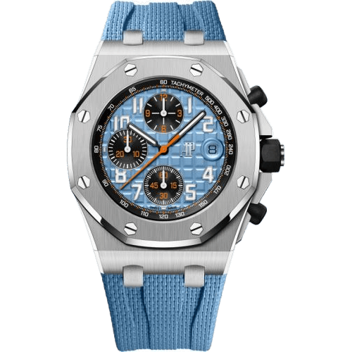 Royal Oak Offshore Stainless Steel / Blue / Rubber