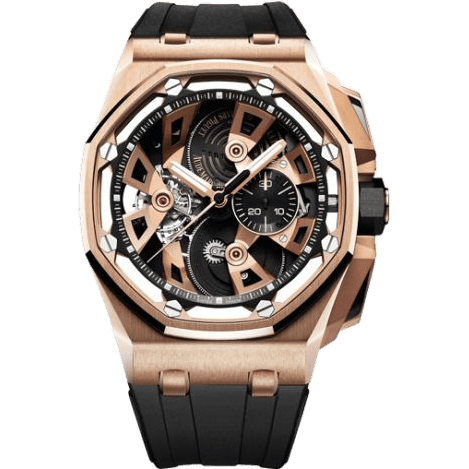 Royal Oak Offshore Tourbillon Chronograph Pink Gold