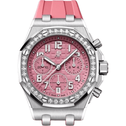 Royal Oak Offshore Selfwinding Chronograph 37 Titanium - Diamond / Pink