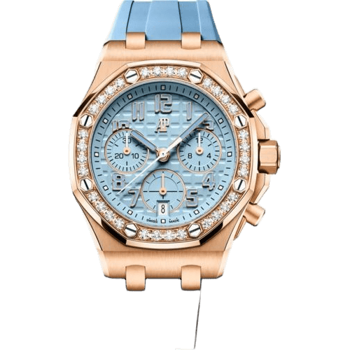 Royal Oak Offshore Selfwinding Chronograph 37 Pink Gold - Diamond / Pink