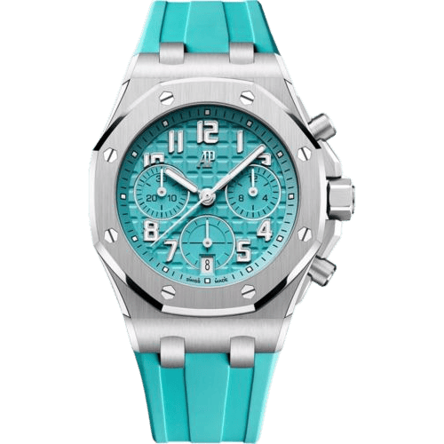 Royal Oak Offshore Selfwinding Chronograph 37 Titanium / Turquoise