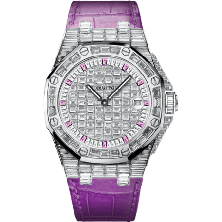 Royal Oak OffShore 67543 Lady Quartz Sapphire Hour