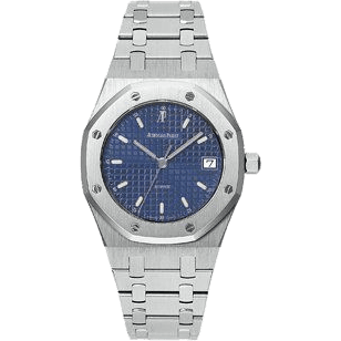 Royal Oak 14790 Date Stainless Steel / Blue