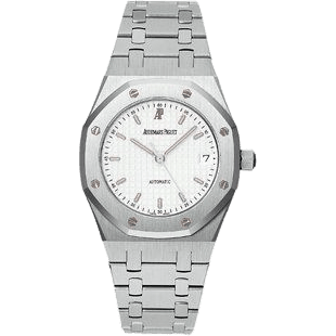 Royal Oak 14790 Date Stainless Steel / White