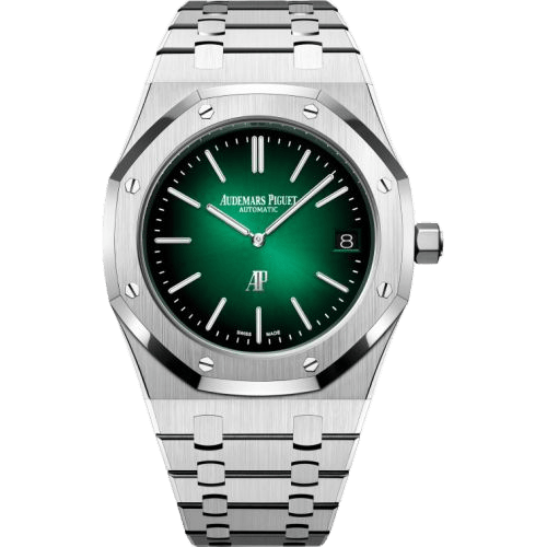 Royal Oak Extra-Thin Platinum / Green