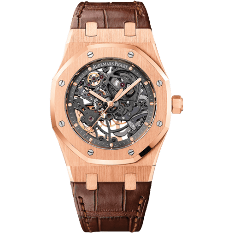 Royal Oak Openworked Selfwinding Pink Gold / Strap