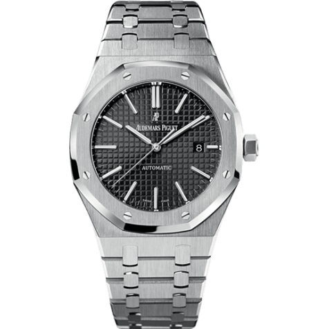 Royal Oak 15400 Stainless Steel / Black
