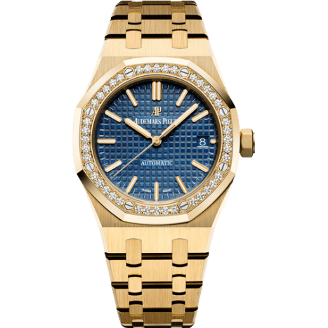 Royal Oak 15451 Selfwinding Yellow Gold / Blue