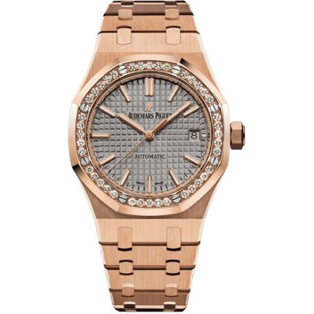 Royal Oak 15451 Selfwinding Pink Gold / Grey
