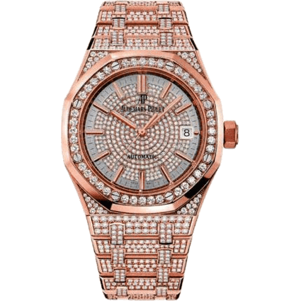 Royal Oak 15452 Selfwinding Pink Gold / Diamond