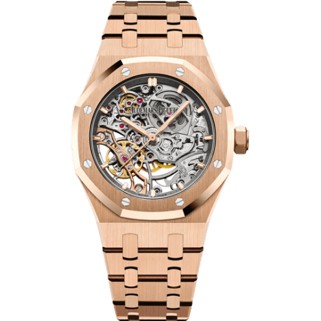 Royal Oak 37 Double Balance Wheel Openworked Pink Gold