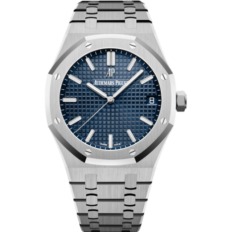 Royal Oak 15500 Stainless Steel / Blue
