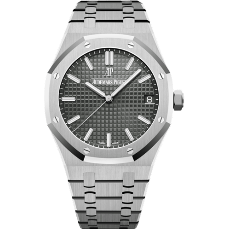 Royal Oak 15500 Stainless Steel / Grey