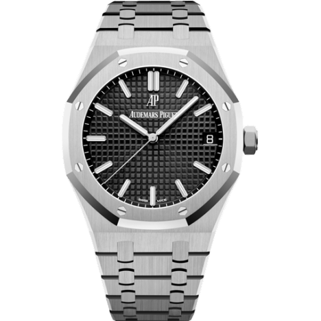 Royal Oak 15500 Stainless Steel / Black
