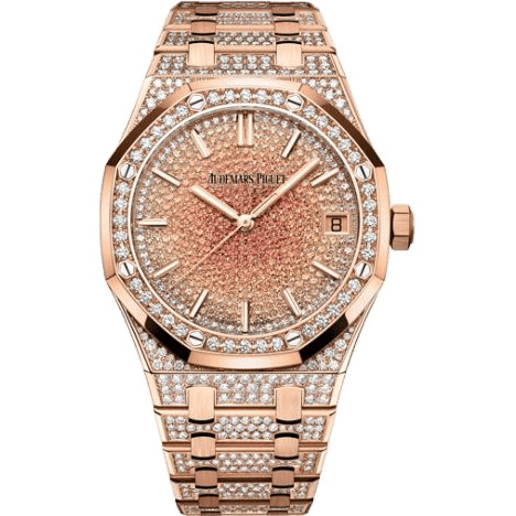Royal Oak 155020 Pink Gold / Orange Sapphire