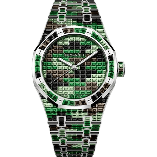 Royal Oak Self-Winding 41 Green Camouflage