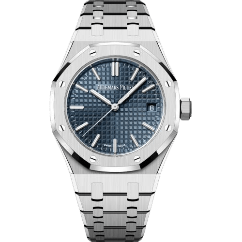 Royal Oak Selfwinding 37 Stainless Steel / Blue / 50th Anniversary