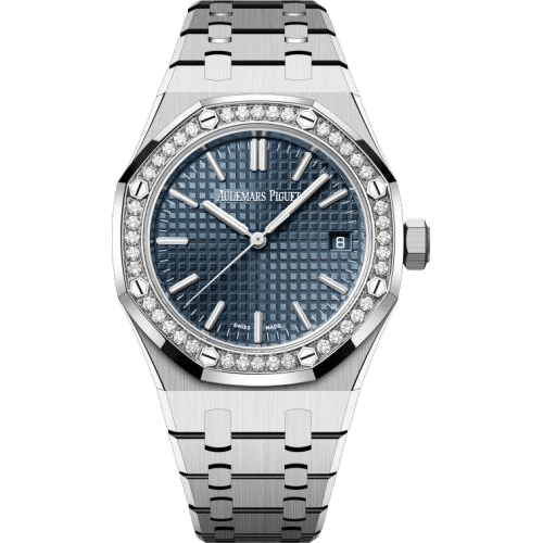Royal Oak Selfwinding 37 Stainless Steel - Diamond / Blue