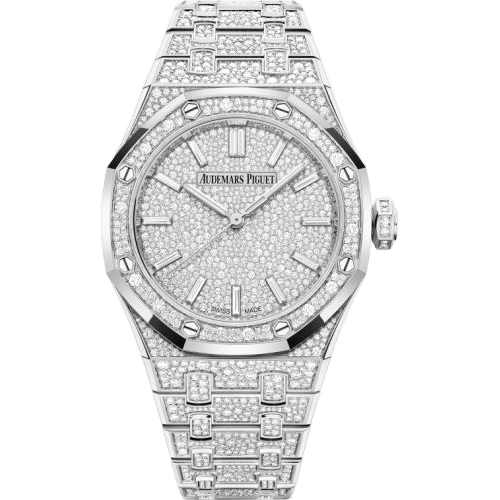 Royal Oak Selfwinding 37 Whtie Gold - Snow-Set