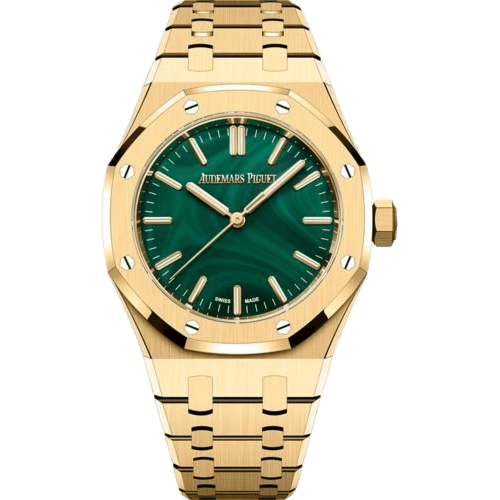 Royal Oak Selfwinding 37 Yellow Gold / Malachite