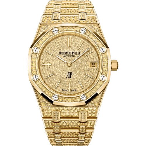 Royal Oak Extra-Thin Yellow Gold - Sapphire / Sapphire