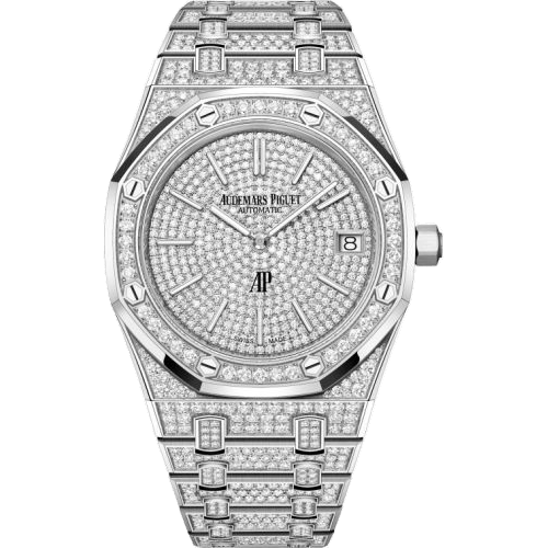 Royal Oak Extra-Thin White Gold - Diamond / Diamond