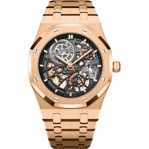 Royal Oak Extra-Thin Openworked Pink Gold
