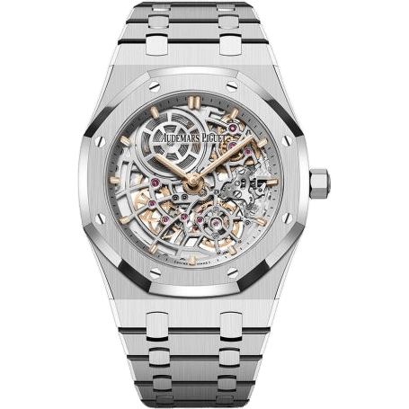 Royal Oak Extra-Thin Openworked Stainless Steel / 50th Anniversary