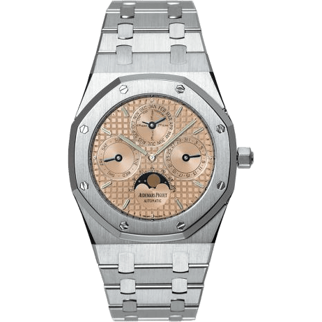 Royal Oak 25820 Perpetual Calendar Platinum / Salmon